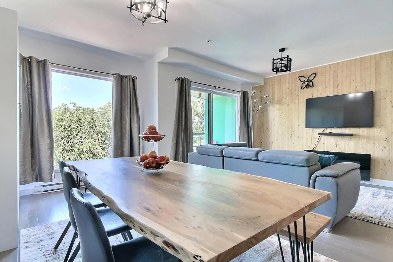 Good Vibes Only -Modern And Spacious 2 Bedroom Condo 4 Beds Free Parking, Gym 魁北克 加拿大