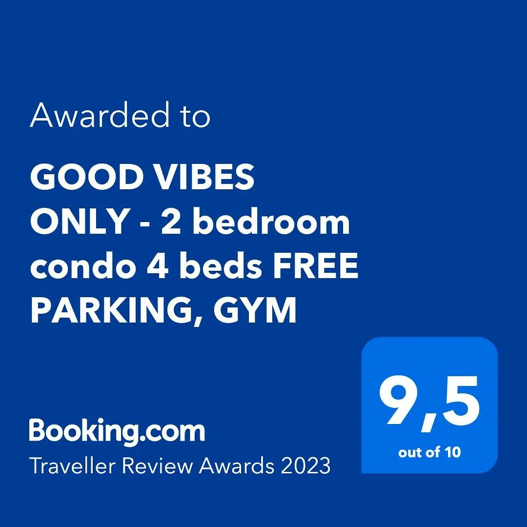 公寓 Good Vibes Only -Modern And Spacious 2 Bedroom Condo 4 Beds Free Parking, Gym 魁北克