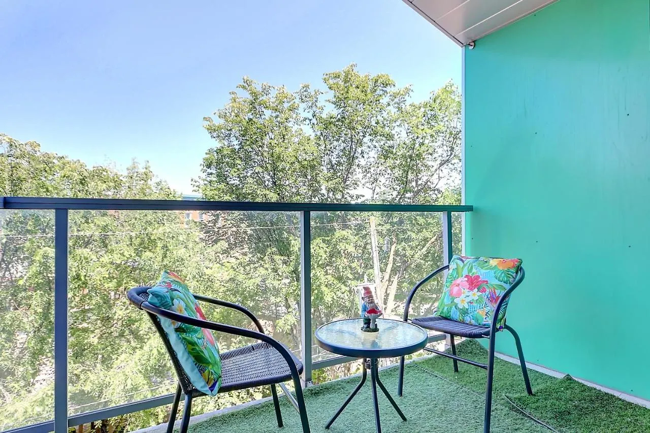 Appartement Good Vibes Only -Modern And Spacious 2 Bedroom Condo 4 Beds Free Parking, Gym Ville de Québec Canada